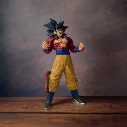 Goku Super Saiyajin 4 Feito Em Impressora 3d Action Figure