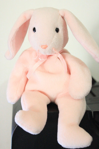 Peluche Ty  Conejo Rosado 15 Cm Cja(68)