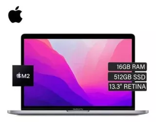Macbook Pro A2338 M2 16gb Disco 512gb Ssd 13.3 Sellada