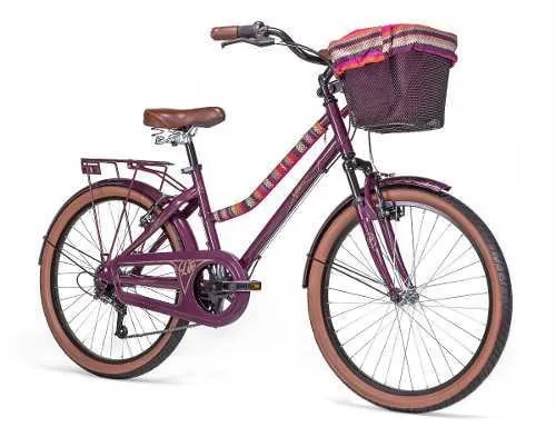 Bicicleta urbana femenina Mercurio Urban Life 2018 R24 6v freno v