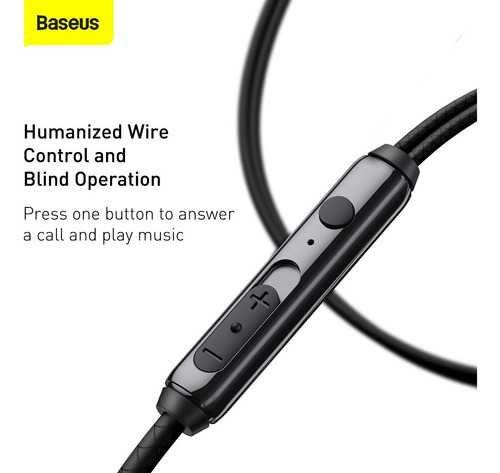 Imagen 8 de 10 de Auriculares Encok H19 / Jack 3.5mm / In Ear Baseus