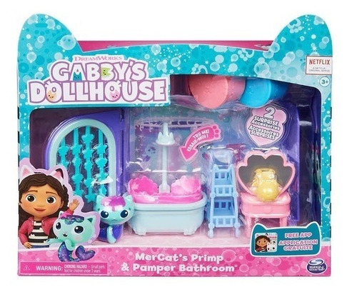 Gabby's Doll House Mini Set Ambientes Con 2 Figuras 36203