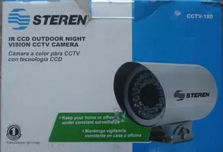 Cámara De Vigilancia A Color Cctv-180 Steren Envio Gratis