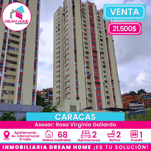  Apartamento En Venta Av. Intercomunal El Valle  Caracas