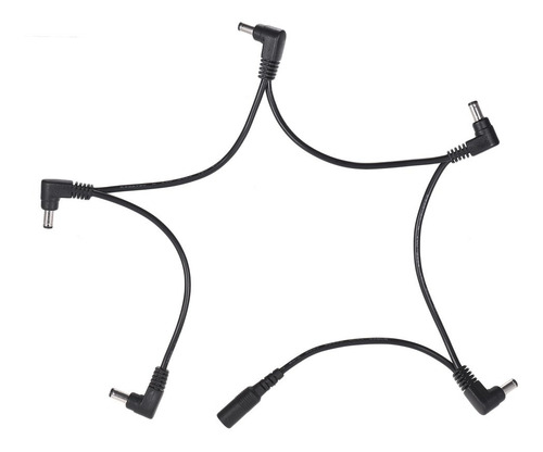 Imagen 1 de 2 de Cable Daisy Chain Para Pedales Joyo - 5 Salidas.