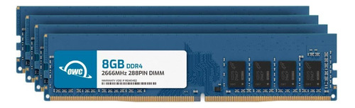 Owc 32gb (4x8gb) Ddr4 2666mhz Pc4-21300 Cl19 1rx8 Udimm
