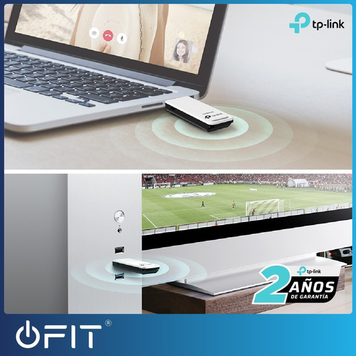 Imagen 7 de 10 de Adaptador Usb Wifi Tp Link Inalámbrico N 300mbps