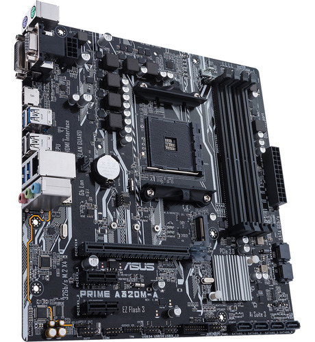 Placa Base Asus Prime A320m-k Am4 Ddr4 Ryzen Athlon Negro (Reacondicionado)