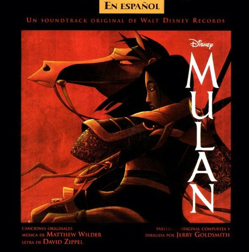 Cd Soundtrack Disney Mulan - Lucero - Doblaje Latino 1998