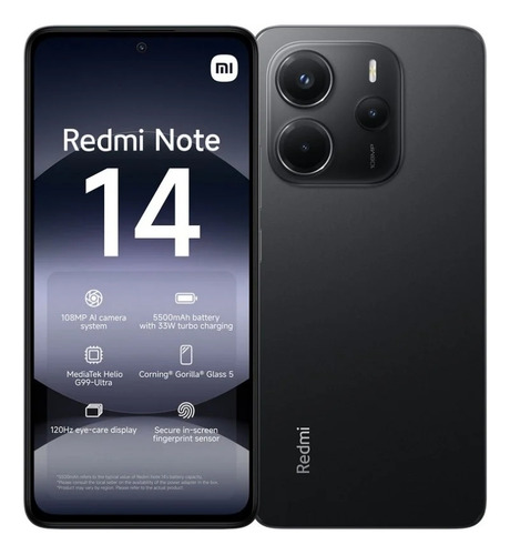 Xiaomi Redmi Note 14 256gb 8gb Ram Dual Sim Global Version