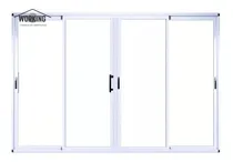 Comprar Puerta Ventana Balcon Modena Aluminio 400x200 Vidrio 4mm