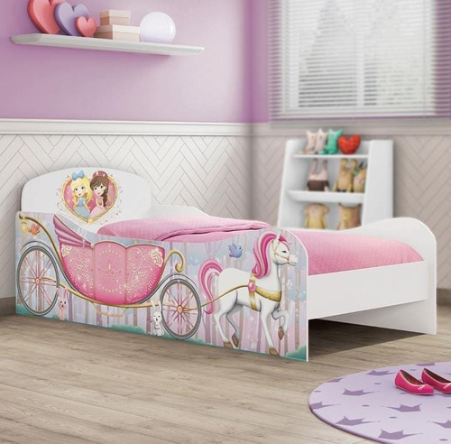 Cama Infantil 1 Plaza,  Princesa - Ártico