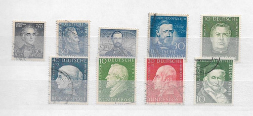 Imagen 1 de 1 de Lote Estampillas De Alemania Usadas  1903-1945