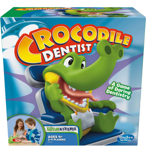 Juego De Mesa Para Niños Hasbro Crocodile Dentist, Exclusivo