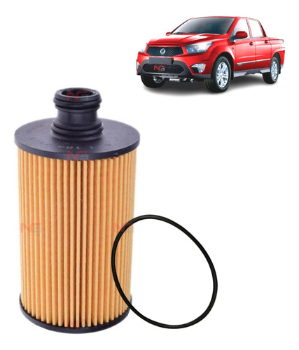 Filtro Aceite Ssangyong Actyon Sport 2012-2021 2.0/2.2 Corea