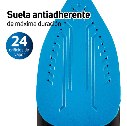 Plancha De Vapor Suela Antiadherente Taurus Ariel