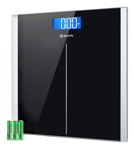 Báscula De Baño Digital 180 Kg Pantalla Lcd Retroiluminada