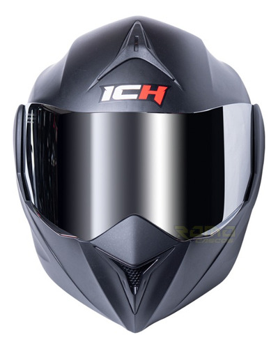 Casco Abatible Ich 3110 + Visor Plateado