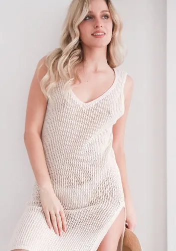 Vestido calado 2025 playa