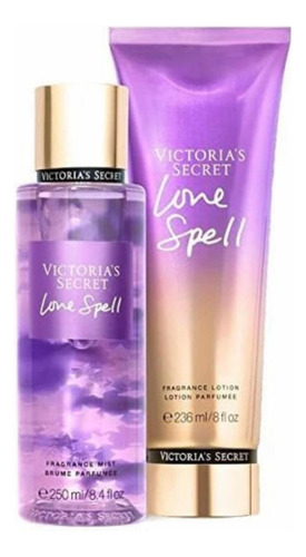 Victoria Secret  Crema + Body Splash , Combo Love Spell