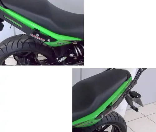 Bagageiro Suporte Bau Kawasaki Ninja 650 Er6n Até2012 Chapam
