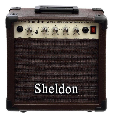 Amplificador Para Violão Sheldon Vl2800