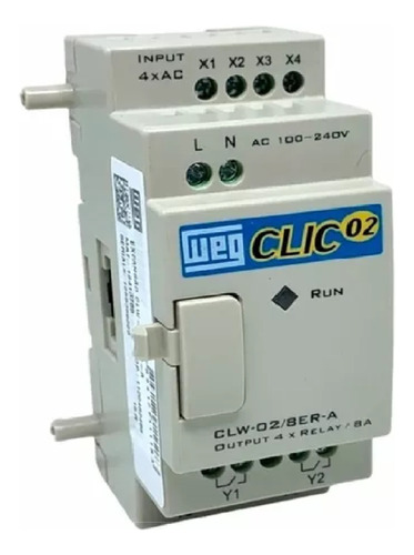 Unidade Expansão Clp Clic02 Clw-02 8er-d Saída Relé - Weg