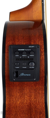 Guitarra Electroacústica Ibanez Aewc11-tcb Carbón Envio Full