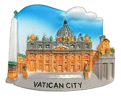 Imán ''st .perter's Basilica Ciudad Del Vaticano Roma''