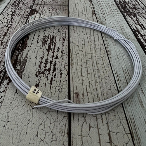 Imagen 2 de 3 de Alambre Forrado Floristeria Premium N° 18 5 Mts / Lauacu
