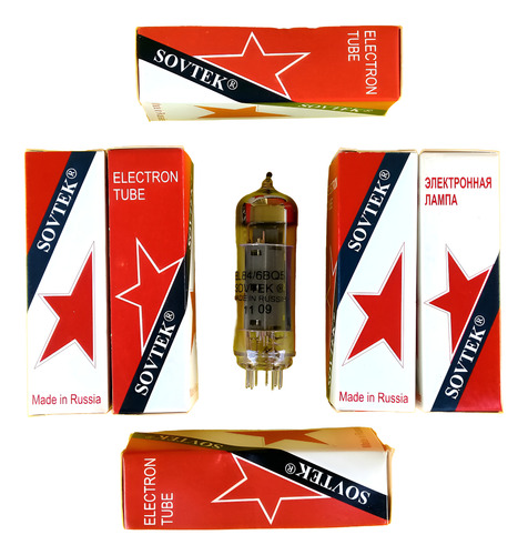 Valvulas Sovtek El84 - El Par Apareado - Made In Rusia