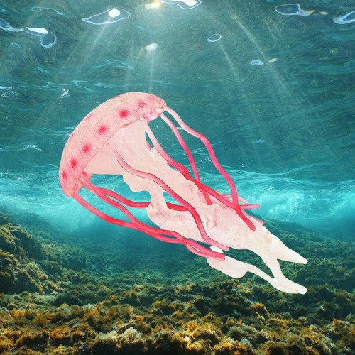 Figuras De Modelo De Medusas Simuladas De 3 Piezas