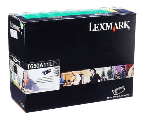 Tóner Lexmark T650a11l Negro 7000 Páginas