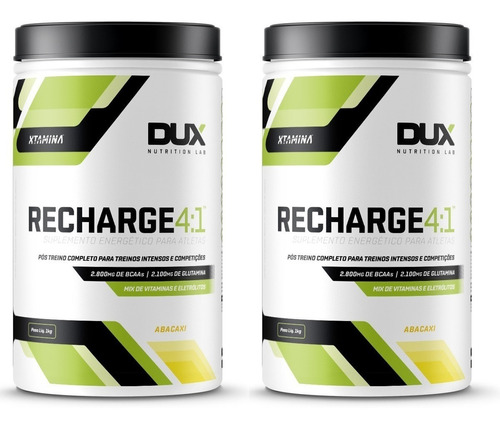 Kit 2x Recharge 4:1 1kg Sabores - Dux Nutrition - Endurox R4