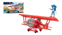 Comprar Figura Muñeco Set Sonic 2 Avioneta Sonic Y Tails Juguete 