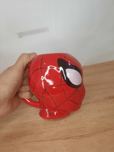 Taza 3d Spiderman 400 Ml - Beside Rojo Spiderman