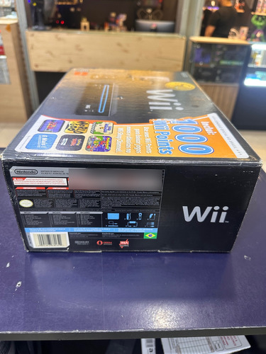 Console: Nintendo Wii Preto Na Caixa Completo ( Destravado) Preto (Usado)