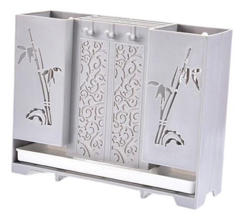 Tendedero Para Utensilios De Cocina Resistente Gris Claro
