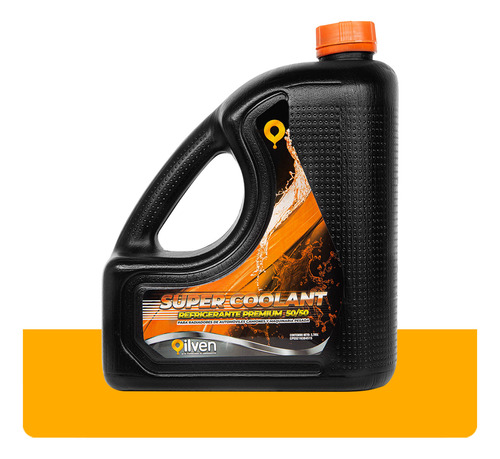 Refrigerante Oilven Naranja 50% Agua - 50% Etilenglicol