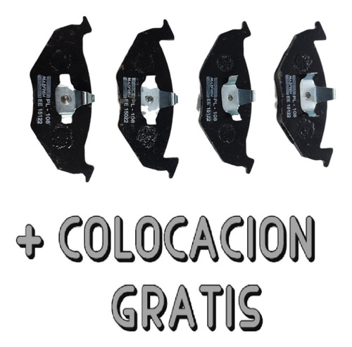 Pastillas De Freno Voyage Gol Trend Coloc Gratis Cavallino