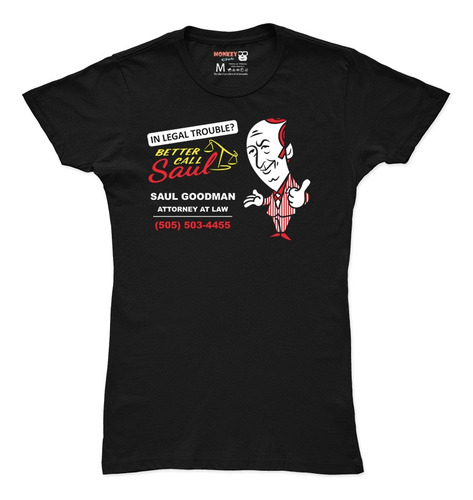 Playera Better Call Saul Publicidad #0014se