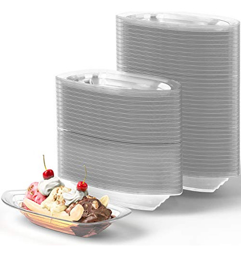 Banana Split Boats Avant Grub, 350 Ml, 250 Unidades, Plástic