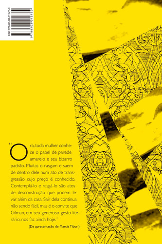 O papel de parede amarelo, de Gilman, Charlotte Perkins. Editorial Editora José Olympio Ltda., capa mole em português, 2016