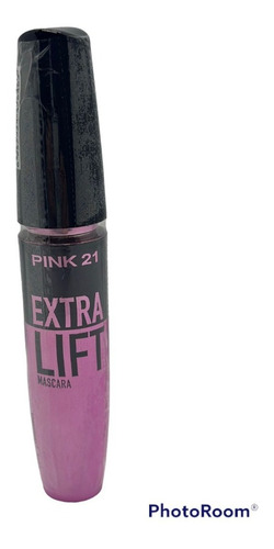 Mascara De Pestañas Larga Duración Extra Lift Pink 21 Color Negro