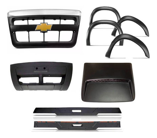 Kit Transformação S10 Dupla 01 02 03 04 05 06 07 08 09 10 11