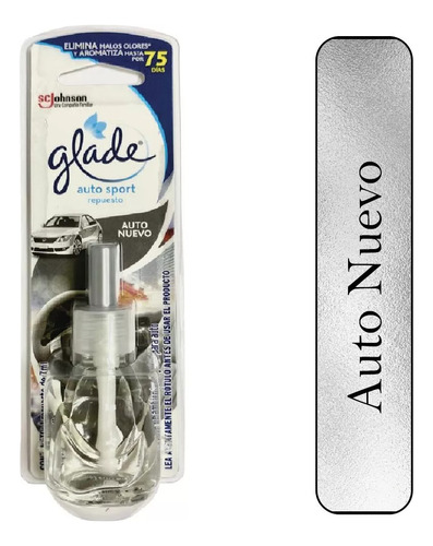 Glade Auto Sport Esencia  Recarga  Variedades