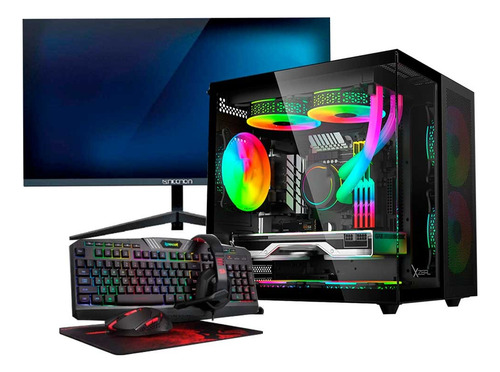 Kit Pc Gamer Monitor 21.5 Ryzen 7 5700g Ram 32gb Ssd1tb Wifi