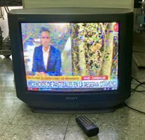 Comprar Tv De Tubo Sony Trinitron 21 + Control