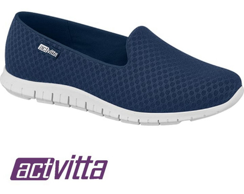 Tênis Actvitta Casual Feminino Sapato Lycra Favo 4202.200