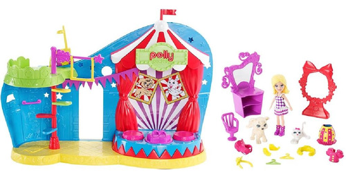 Brinquedo Infantil Polly Pocket Circo Dos Bichinhos Fry95